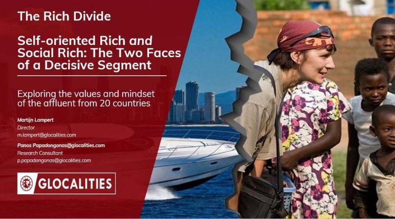 Divide Between Social and Self-oriented Rich